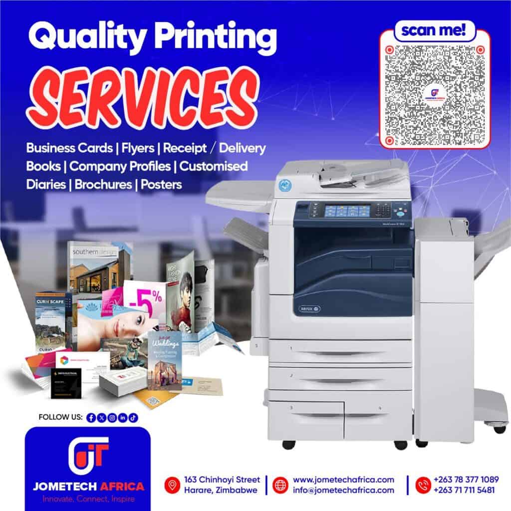 Printing Services Harare