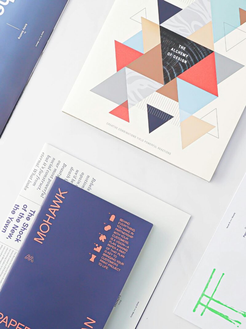 Menus, Booklets & Catalogues