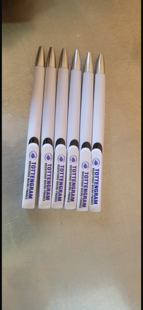 Branded promotional pens