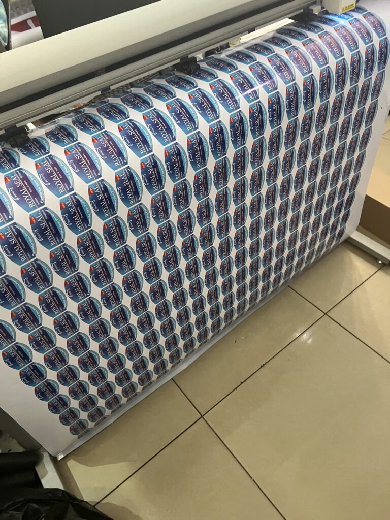 Custom printed product stickers and labels by JomeTech Branding